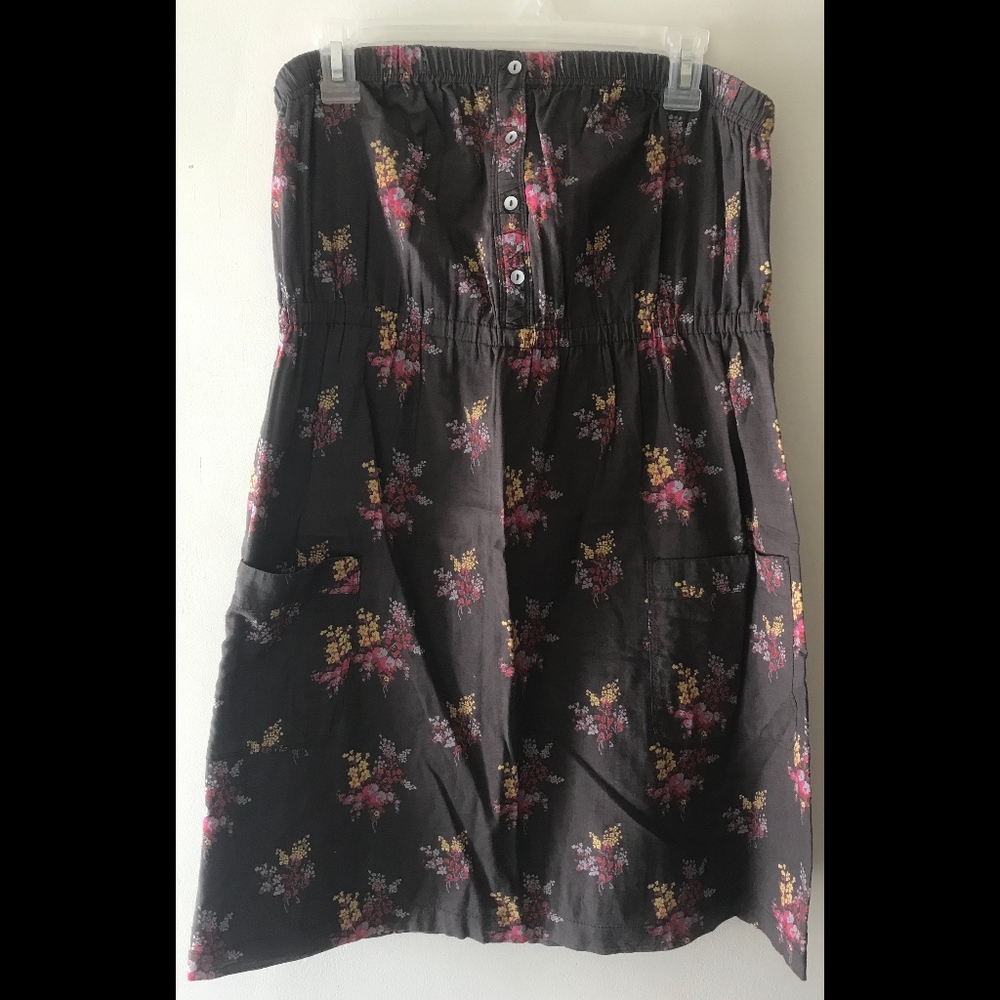 Brown flowered dress - Aerie - Large